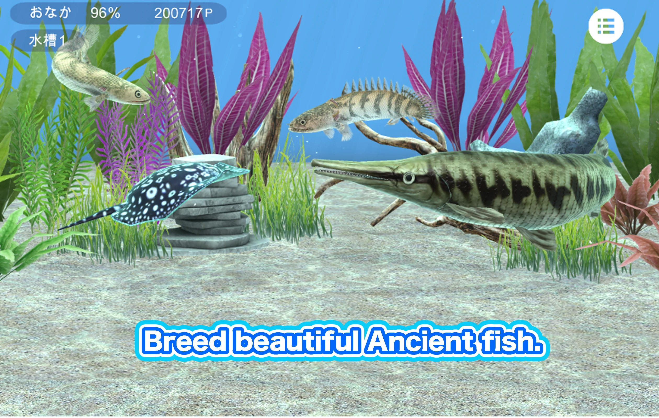 My ancient fish Aquarium screenshot